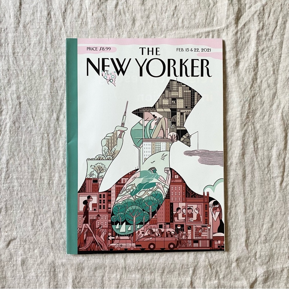 The New Yorker Anniversary Coffee Table Book Collectable Magazine COVID 19 Vax